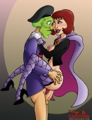 Inimitable mask adores fucking sexy chicks variously