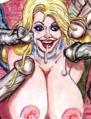 Big tits blonde cartoon molf need at least two huge black cocks to satisfy her desire.