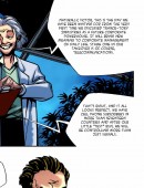 Crazy toon scientist trying to invent mega sexy woman to fuck without any rest